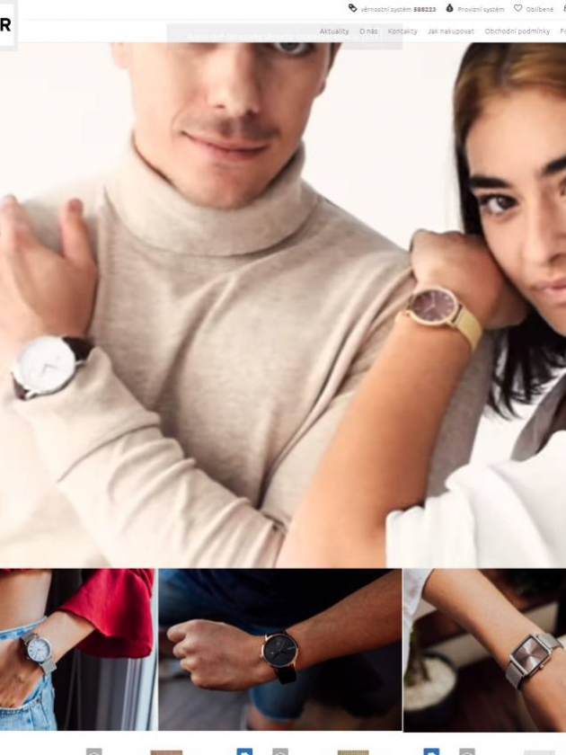 CASTING - Tvář značky Hodinky MILLNER