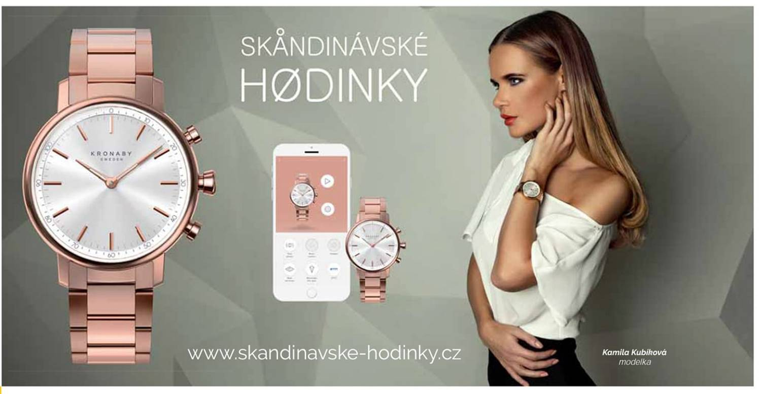 Kampaň na hodinky KRONABY jaro 2019